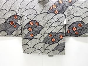 本総絞り　花模様羽織仮絵羽